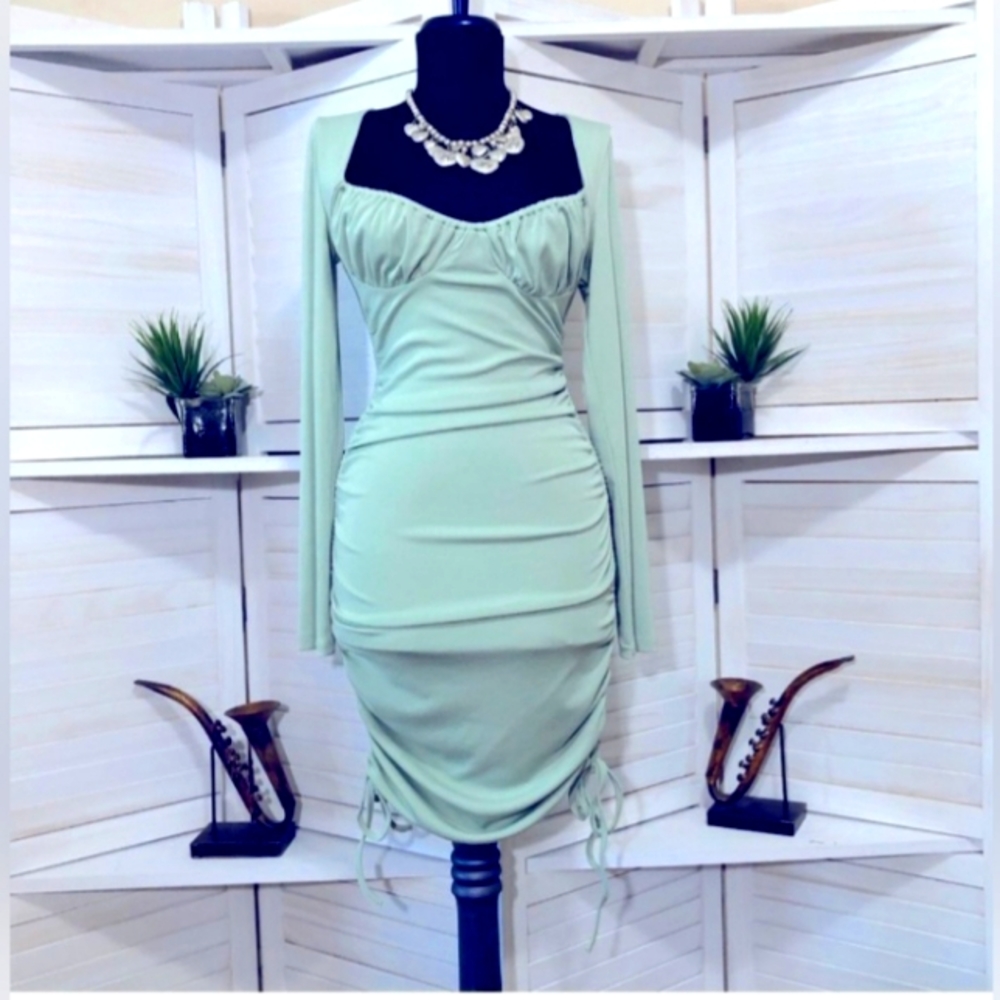 Princess Polly long sleeve bodycon dress